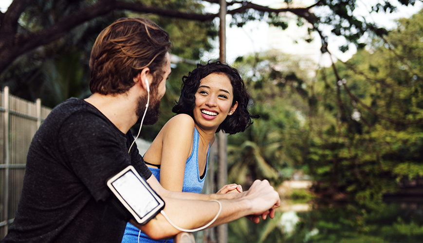 Healthy Fitness Couple