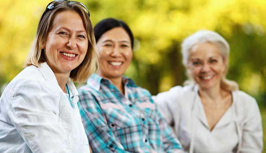 Female Friends in Conversation