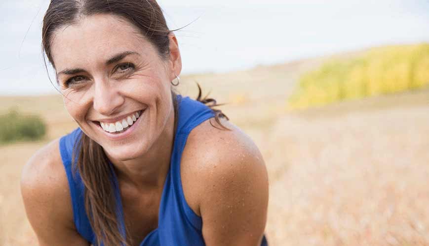 Active Woman in Her 40s