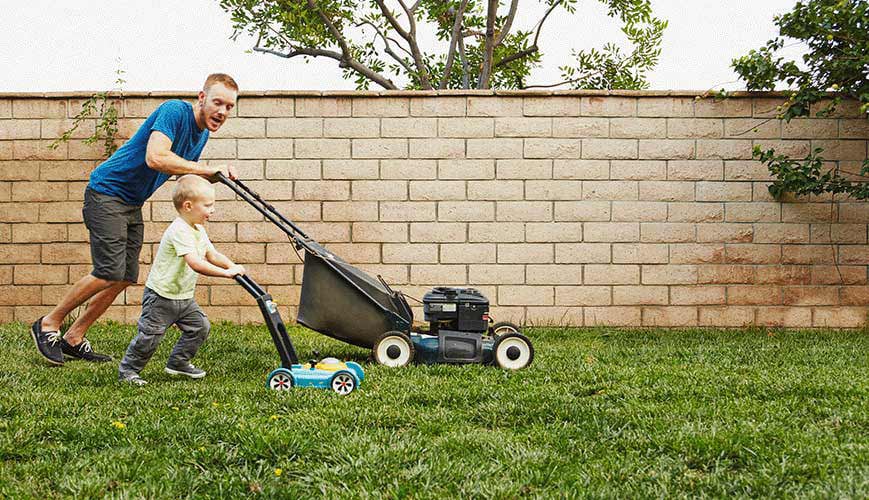Chiropractic for Mowing the Lawn