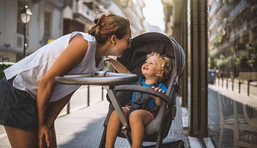 The Healthy Way to Push a Stroller
