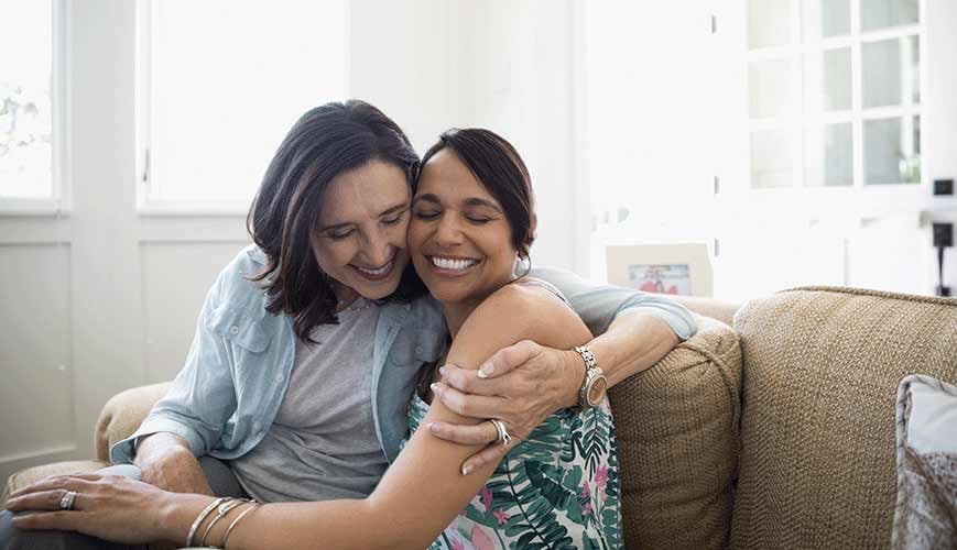 Hugging and Touching