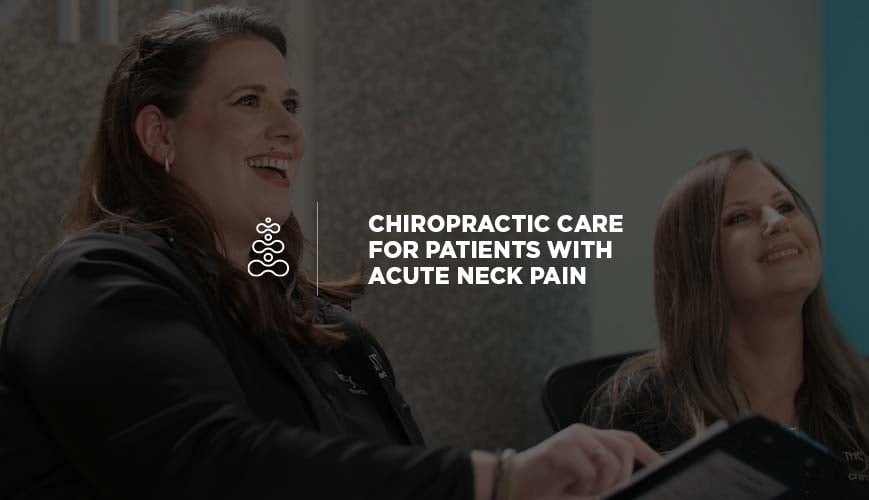 Acute Neck Pain